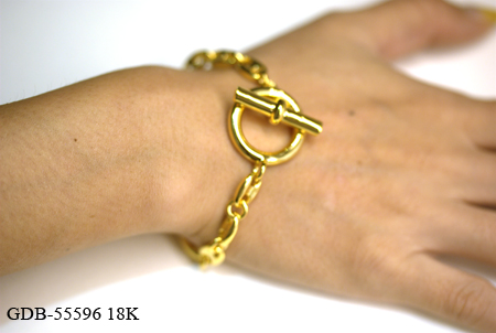 シルバー ブレスレット GDB-55596 |18K